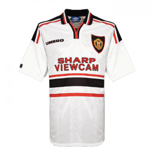 1998-99 Manchester United Retro Away Kit Soccer Jersey